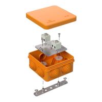 Коробка огнестойкая для о/п 40-0210-FR2.5-4 Е15-Е120 RAL2004 80х80х40 (44 шт/кор) Промрукав