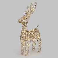 Светодиодная фигура Олень 34см, цвет свечения теплый белый, питание 2хAA (не в комплекте) NEON-NIGHT