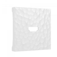 W1296001/ Накладка для розетки HDMI (hammer белый)