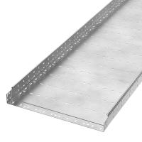 Лоток перфорированный Профи INOX (AISI 304) 600х80x6000 (2,0 мм) (12 м/уп) Промрукав