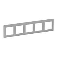 Legrand Valena LIFE Алюминий Рамка 5-ая