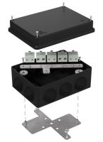 Коробка огнестойкая для о/п 40-0310-FR6.0-10 Е15-Е120 RAL9005 150х110х70 (6 шт/кор) Промрукав