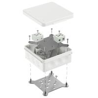 Коробка огнестойкая для о/п двухкомпонентная 60-0303-FR10.0-4 Е15-Е120 RAL9003 100х100х40 (16 шт/уп) Промрукав