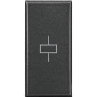 BT Axolute Антрацит Вставка реле с перекидным NO/NC контактом 10(4) А катушка 230 В 1 мод