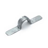 Скоба металлическая двухлапковая СМД d16-17 мм для монтажного пистолета (без отверстий) (100 шт/уп) Промрукав