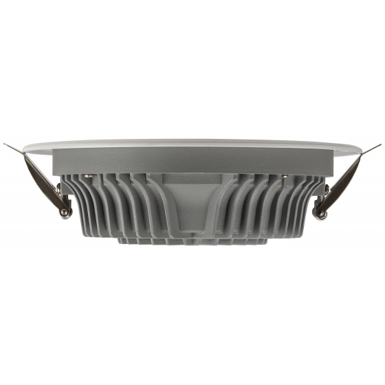 Светильник даунлайт светодиодный ЭРА SDL-10-90-30K-W30 встраиваемый круглый 30Вт 3000K 2700Лм D195х65 алюминий