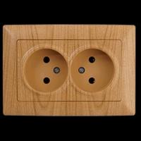 VS2823149 Розетка 2х КЛЕН