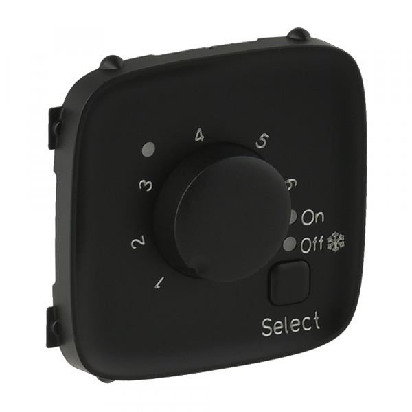 Legrand Valena ALLURE Антрацит Накладка регулятора теплого пола