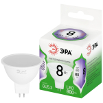 LED MR16-8W-865-GU5.3 GL  Лампа светодиодная ЭРА GREEN LINE LED MR16-8W-865-GU5.3 GL 8Вт софит холодный свет GU5.3