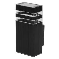 Светильник садово-парковый Feron.ONE DH0806-P, на стену вверх,  GU10 220-240V, черный пластик