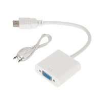 Переходник штекер HDMI - гнездо VGA, провод + шнур стерео 3,5мм REXANT