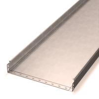 Лоток неперфорированный Стандарт INOX (AISI 409) 600х80х3000 (1,0 мм) (6 м/уп) Промрукав