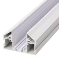 Трековый шинопровод + Закладной профиль для натяжного потолка ПВХ 3М БЕЛЫЙ, AM539 3M WH SMART