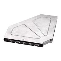 Угол горизонтальный 90 градусов с крышкой Стандарт 500х50 Промрукав