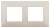 14-5002-02 ЭРА Рамка на 2 поста, Эра Elegance, сл.кость (10/100/3000)