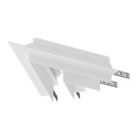 Угол-соединитель 45° Gravity встраиваемый белый