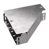 Переходник левый с крышкой Стандарт 300х100х80 Промрукав