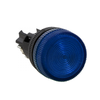 Лампа сигнальная ENS-22 синяя 380В EKF PROxima