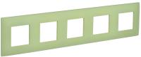 SKANDY Рамка 5-местная SK-F05M мятный IEK