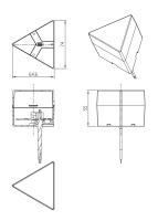 Модуль соединительный светодиодный ЭРА  SML-AC-W-4K-03 для светильника SML 3Вт 4000K 270Лм треугольник белый
