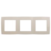 12-5003-02 ЭРА Рамка на 3 поста, Эра12, слоновая кость (15/150/3000)