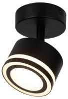 Светильник настенно-потолочный спот ЭРА OL52 BK GX53 IP20 черный