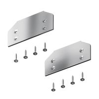 Заглушка торцевая к профилю, 2шт