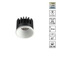 359817 DIOD NT25 488 белый Модуль светодиодный с переключ. цв. температуры и мощности IP20 LED 6/8/10W 180-265V 2700К\3200К\4000К MOD