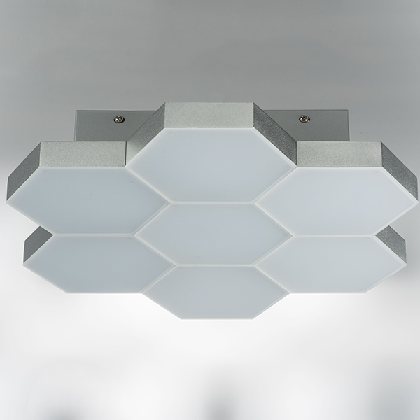 750074 Люстра потол FAVO LED-35W 1680LM Silver 4000K