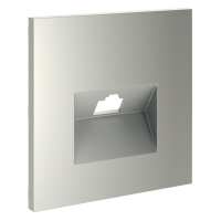 Накладка для розетки компьютерной RJ45 кат.6, S70 (сталь)