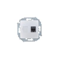 Розетка компьютерная  RJ45 кат.5e (AMP)  алюминий