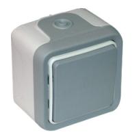 Legrand Plexo Серый Переключатель промежуточный 10А