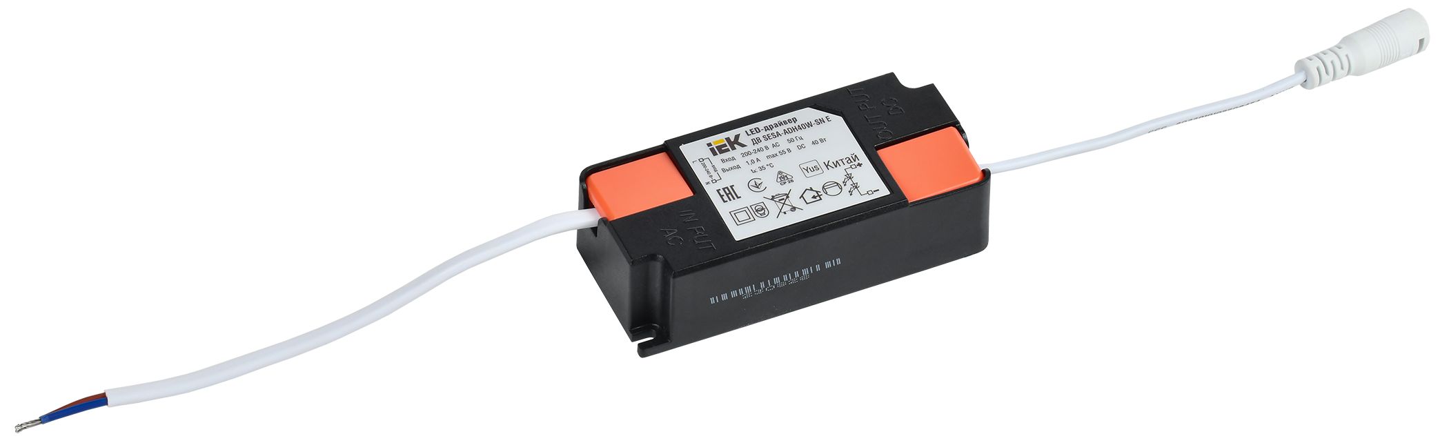 LED-драйвер тип ДВ SESA-ADH40W-SN Е для LED светильников 40Вт IEK