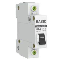 Выключатель нагрузки ВН-29 1P 63А EKF Basic