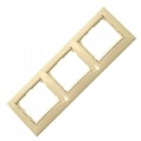 Legrand Valena Крем Рамка 3-ая гориз