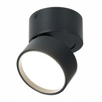 ST651.442.09 Светильник потолочный поворотный Черный LED 1*9W 4000K 720Lm Ra>90 120° IP20 D85xH87 170-240VV Накладные светильники
