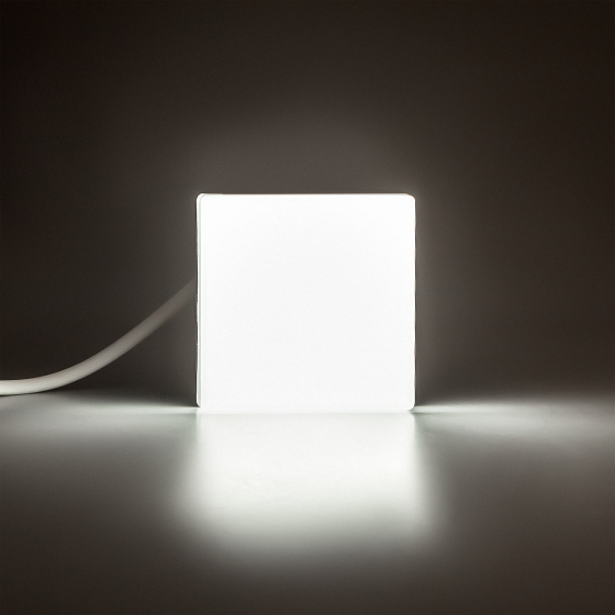 Модуль соединительный светодиодный ЭРА  SML-AC-W-4K-04 для светильников SML 3Вт 4000K 270Лм квадрат белый