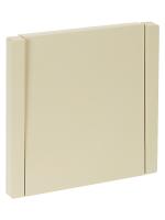 FORTE&PIANO Выключатель 1-клавишный проходной 10А FP403 ваниль IEK