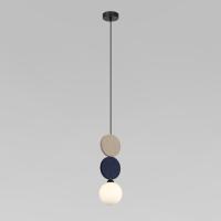 ПОДВЕСНОЙ СВЕТИЛЬНИК С ФЕТРОВЫМ ПЛАФОНОМ 40074/1 синий