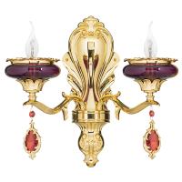 695622 Бра MELAGRO 2х60W E14 ЗОЛОТО