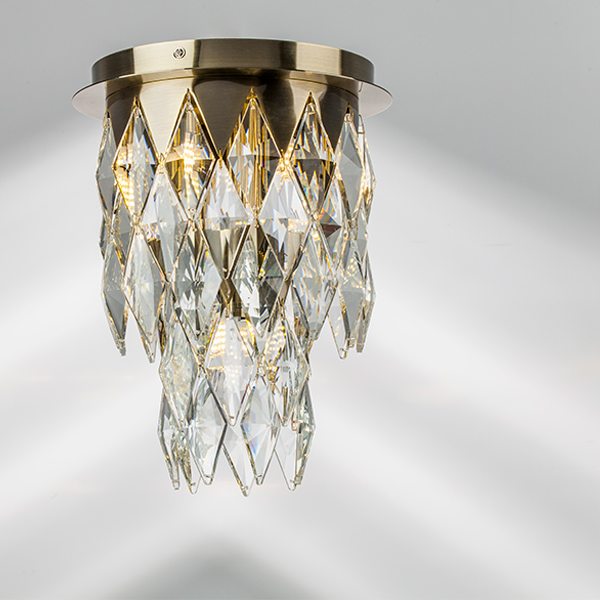 722063 Люстра LIMPIO 6х28W G9 БРОНЗА/ПРОЗРАЧНЫЙ