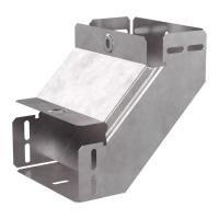 Угол вертикальный внутренний 90 градусов с крышкой Стандарт 150х80 Промрукав