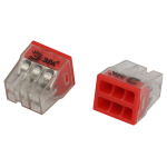 NO-225-436  Клемма ЭРА NO-225-436 быстрозажимная 2273-206 компактная 6-проводная 0.2-2.5 мм2 упаковка 2 шт