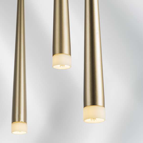 807013 Подвес PUNTO 1х25W G9 champagne