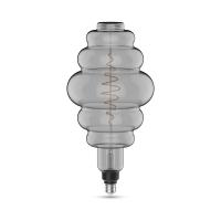 Лампа Gauss Filament Honeycomb 8.5W 165lm 1800К Е27 gray LED 1/2