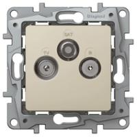 Legrand Etika Сл.кость Розетка TV/SATзвезда (аналог 672357)