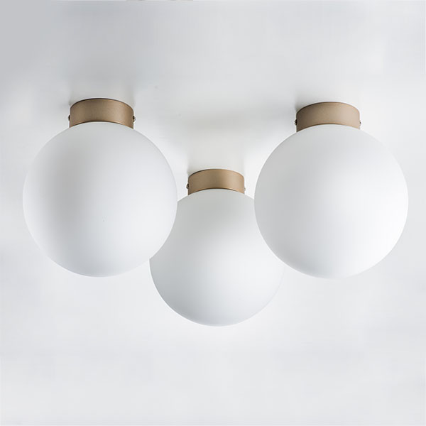 812023 Люстра GLOBO 1х40W E14 champagn gold/white