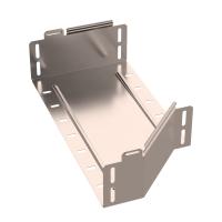 Переходник левый Стандарт INOX (AISI 409) 400х300х100 Промрукав