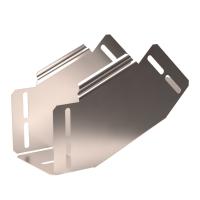 Угол вертикальный внутренний 45 градусов Стандарт INOX (AISI 409) 100х100 Промрукав