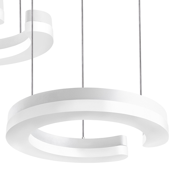 763346 Подвес UNITARIO 34.5W LED 3795LM БЕЛЫЙ МАТОВЫЙ 4000K